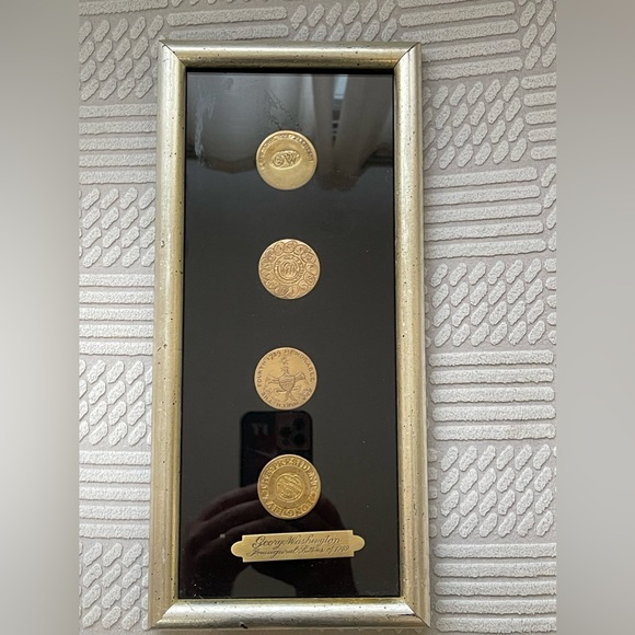 George Washington Inaugural Buttons - REPRODUCTION Set of - Picture 3 of 6